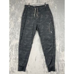 Vuori Mens Sunday Performance Jogger Charcoal Camo Pants V416 Small